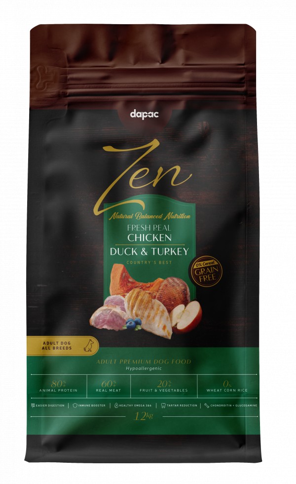 ZEN Adulto Pollo Pato Pavo Grain Free