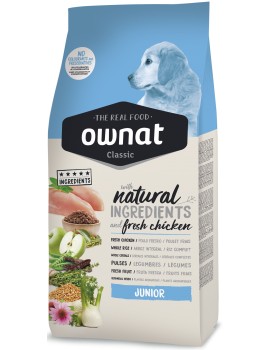 OWNAT CLASSIC Junior 12 Kg con Pollo