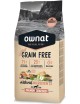 OWNAT Just Grain Free Pienso Perro Adulto Salmon & Seafood 14 Kg + REGALO 1 Lata Ownat 395g