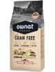 OWNAT Just Grain Free Pienso Perro Adulto Salmon & Seafood 14 Kg + REGALO Frisbee