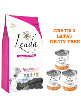 LENDA Puppy 12 Kg + REGALO 3 Latas Lenda Grain Free