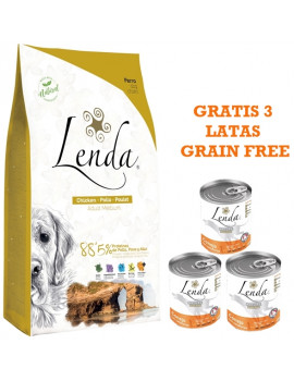 LENDA Chicken 12Kg  REGALO 3 Latas Lenda Grain Free