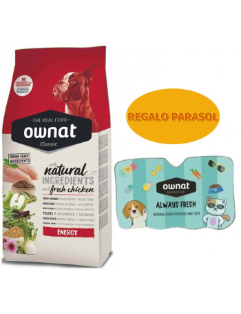 OWNAT Classic Energy 20Kg + REGALO Parasol