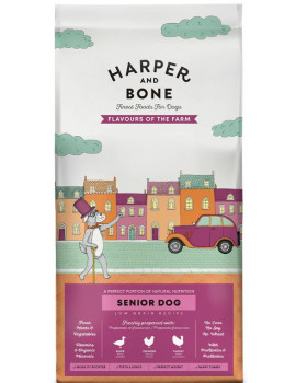 HARPER & BONE Dog Senior & Light Pato, Pollo y Pavo 12Kg