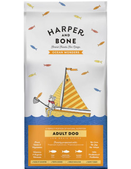 HARPER & BONE Dog Adult Medium & Large Atún, Pescado y Salmón 12Kg