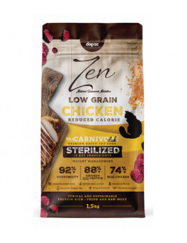 ZEN Cat Low Grain Sterilized Chicken 1,5Kg