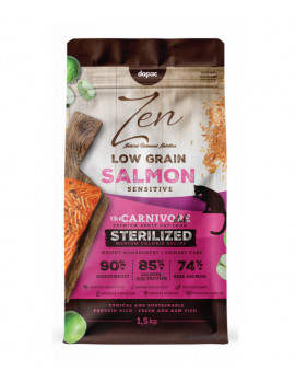 ZEN Cat Low Grain Sterilized Sensitive Salmon 1,5Kg