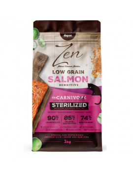 ZEN Cat Low Grain Sterilized Sensitive Salmon 3Kg