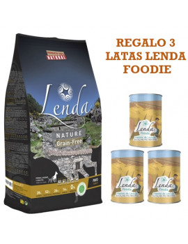 LENDA Pavo Grain Free 12 Kg + REGALO 3 Latas Lenda Foodie