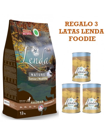 LENDA Senior Mobility 12 Kg + REGALO 3 Latas Lenda Foodie