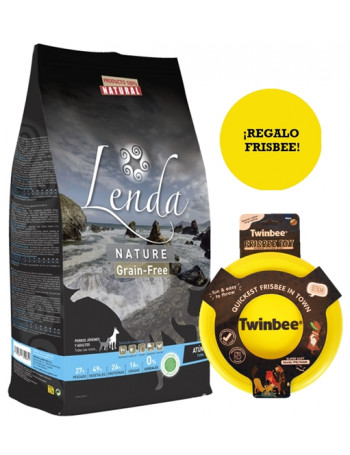 LENDA Atún Grain Free 12 Kg + REGALO Frisbee