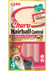 CHURU Ciao Hairball Control Receta Pollo 4x14g