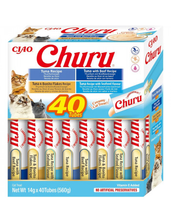 CHURU Variedades Atún 40x14g