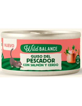 WILD BALANCE Recetas del Chef Guiso del Pescador Salmón y Cerdo 80g