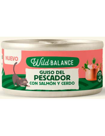 WILD BALANCE Recetas del Chef Guiso del Pescador Salmón y Cerdo 80g