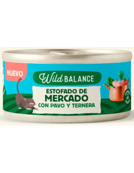 WILD BALANCE Recetas del Chef Estofado de Mercado Pavo y Ternera 80g