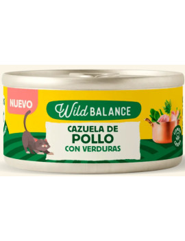 WILD BALANCE Recetas del Chef Cazuela de Pollo con Verduras 80g