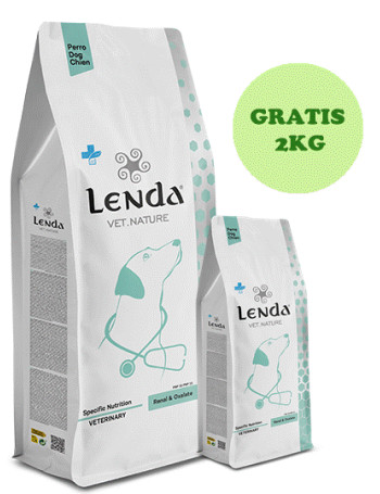 LENDA Vet Nature Renal & Oxalate 10Kg + 2Kg GRATIS