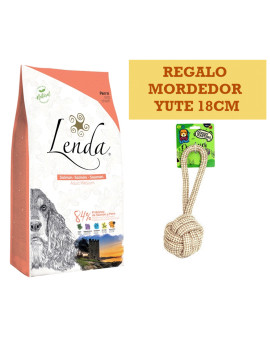 LENDA Salmón 12 Kg + REGALO Mordedor