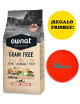 OWNAT Just Grain Free Pienso Perro Adulto Salmon & Seafood 14 Kg + REGALO Frisbee
